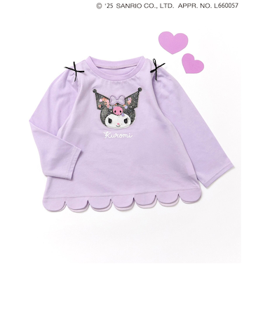 サンリオキャラクターズスカラップTシャツ
