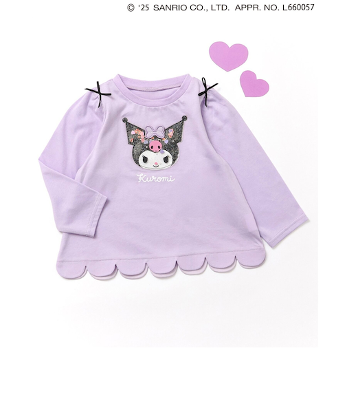 サンリオキャラクターズスカラップTシャツ