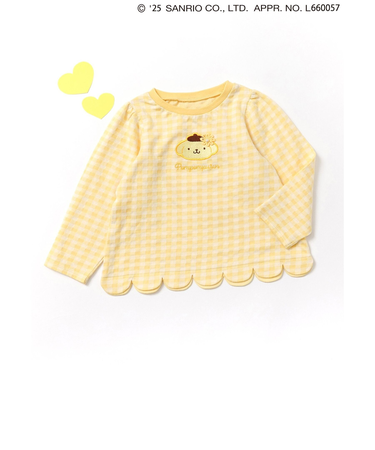 サンリオキャラクターズスカラップTシャツ