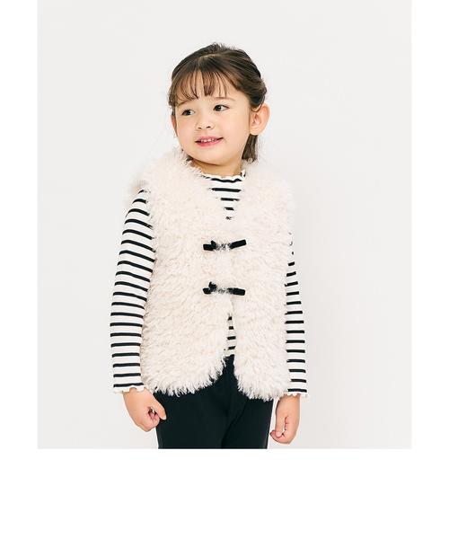 リボンパッファーベスト MAISON SPECIAL（メゾンスペシャル）の「Ribbon Puffer Vest