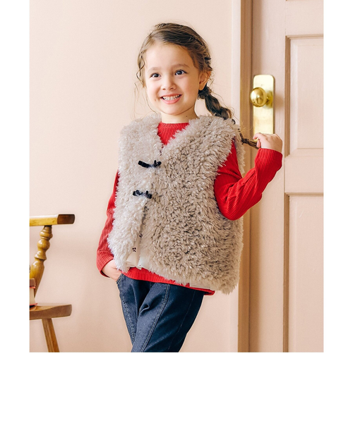 リボンパッファーベスト MAISON SPECIAL（メゾンスペシャル）の「Ribbon Puffer Vest