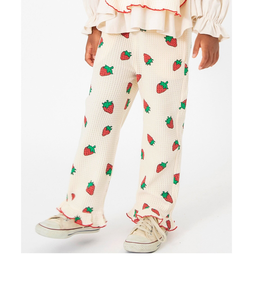 ソウガラワッフルパンツ  10分丈