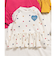 ワッフルペプラムハートモチーフTシャツ