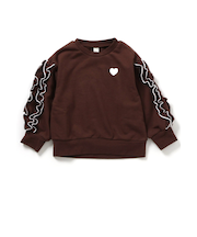 WEB限定 メロウフリルトレーナー/7days Style