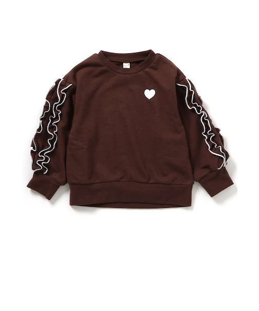 WEB限定 メロウフリルトレーナー/7days Style