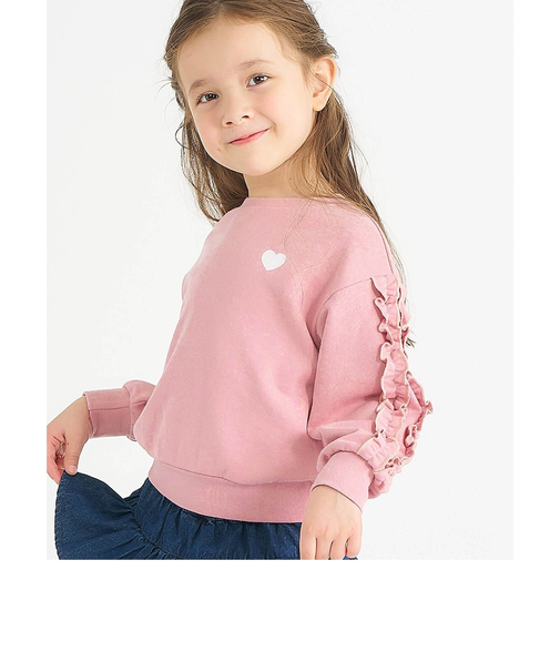 WEB限定 メロウフリルトレーナー/7days Style