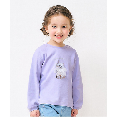 ねこ・プリンセスモチーフTシャツ