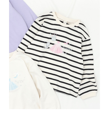 ねこ・プリンセスモチーフTシャツ