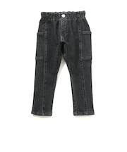 らくらくストレッチサイドポケットパンツ  10分丈