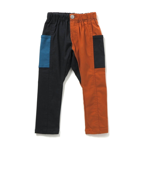 らくらくストレッチサイドポケットパンツ 10分丈