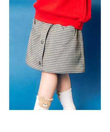 ハートポケットインパンツ付きスカート