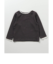 ハート針抜きフリルTシャツ_RP
