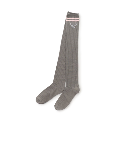 エンジェルロゴニーハイソックス｜エフオーオンラインストアの