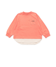 WEB限定 スターポケットレイヤード風Tシャツ