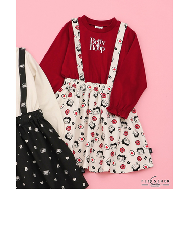 【Betty Boop(TM)】ドッキングワンピース