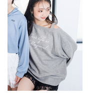 エンジェルワンショルトレーナー