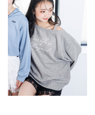 エンジェルワンショルトレーナー