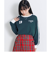 ラインスリーブトレーナー