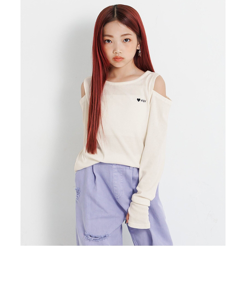 d.i.a 肩あき ロンＴ 肩あきリブロンT｜エフオーオンラインストアの通販｜&mall（アンド