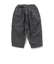 ワイドタックパンツ  10分丈