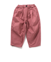 ワイドタックパンツ  10分丈