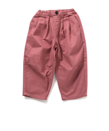 ワイドタックパンツ  10分丈