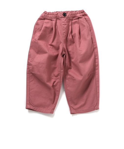 ワイドタックパンツ  10分丈