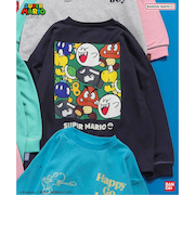 スーパーマリオ　ボックスTシャツ