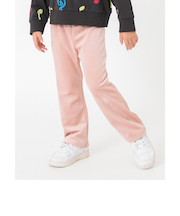 【あったか素材】DAISUKI カットコールフレアパンツ  10分丈