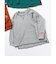 配色ステッチビッグシルエットワッフルTシャツ