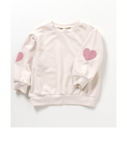 WEB限定 袖モチーフトレーナー/7days Style