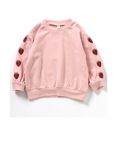 WEB限定 袖モチーフトレーナー/7days Style