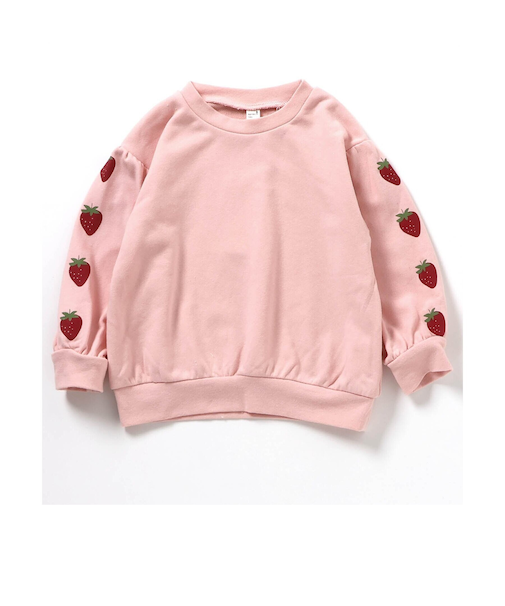 WEB限定 袖モチーフトレーナー/7days Style