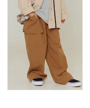 【WEB限定】 サイドポケットパンツ  10分丈