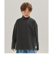【WEB限定】 やわらか起毛ハイネックロンT