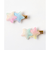花・星グラデーションヘアクリップ2個セット