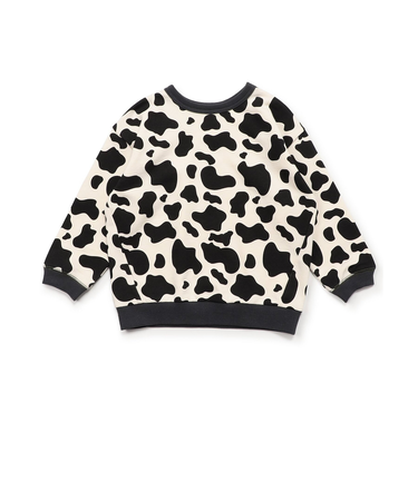 【前後着用OK】どっちも正解 DAISUKI 総柄トレーナー