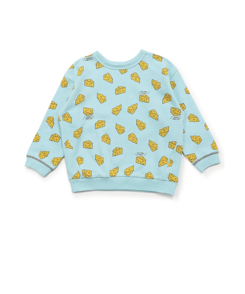 【前後着用OK】どっちも正解 DAISUKI 総柄トレーナー