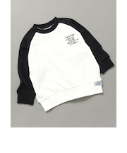 WEB限定 ラグランワンポイントトレーナー