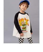B NEWJACK ラグラングラフィックTシャツ