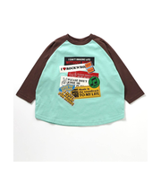 B NEWJACK ラグラングラフィックTシャツ