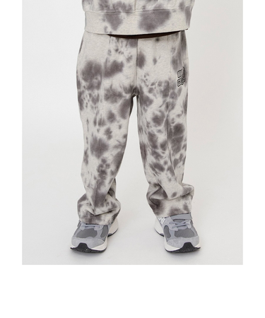 タイダイ染めカットソーパンツ(セットアップ可) 10分丈