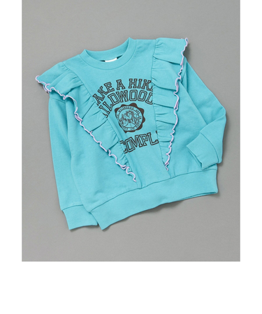 WEB限定 フリルトレーナー