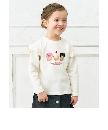 WEB限定 GIRLSモチーフスウェットライクTシャツ