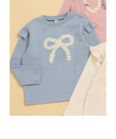 WEB限定 GIRLSモチーフスウェットライクTシャツ