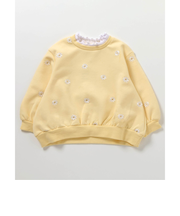 アソート総柄刺繍レイヤードトレーナー