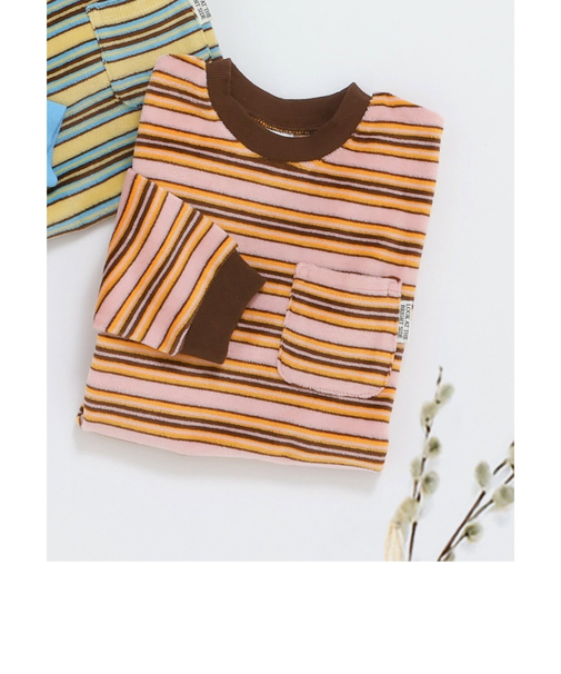 ベロアボーダーロンT