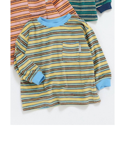 ベロアボーダーロンT