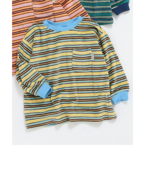 ベロアボーダーロンT