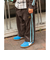 ベロアトラックパンツ(セットアップ可)  10分丈
